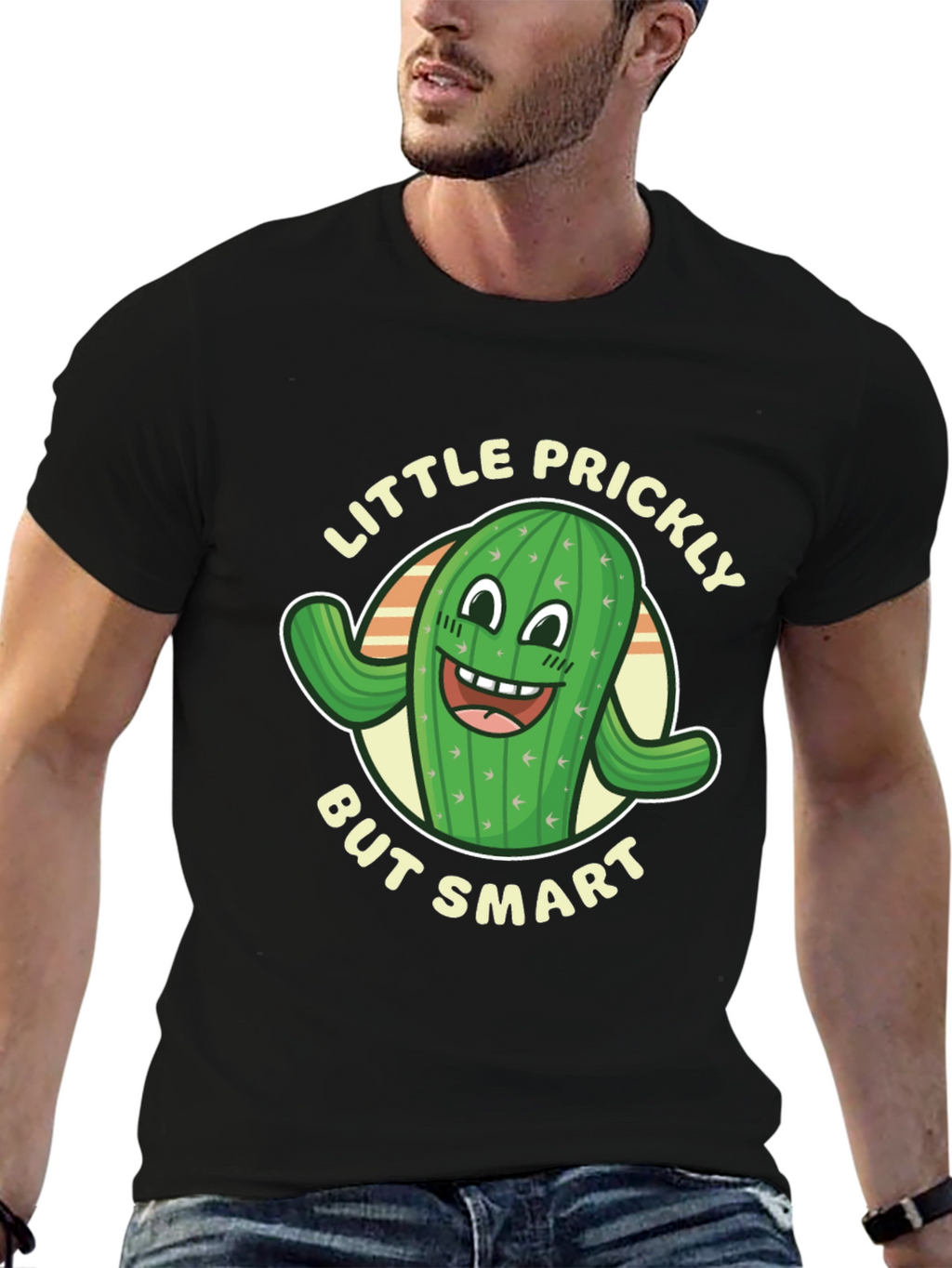 Little Prickly But Smart Cactus T-Shirt