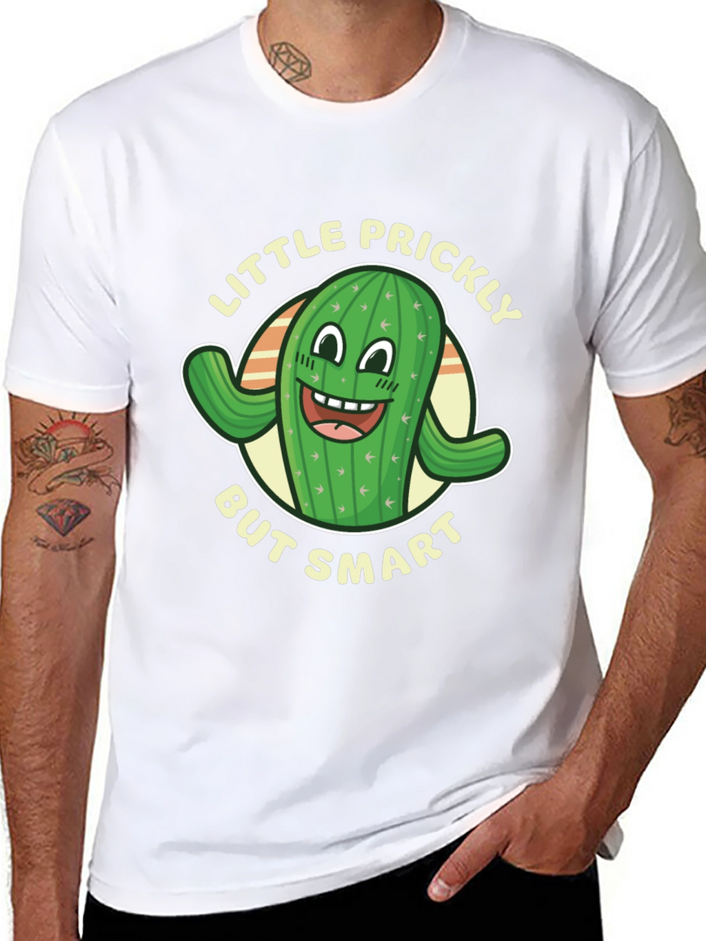 Little Prickly But Smart Cactus T-Shirt