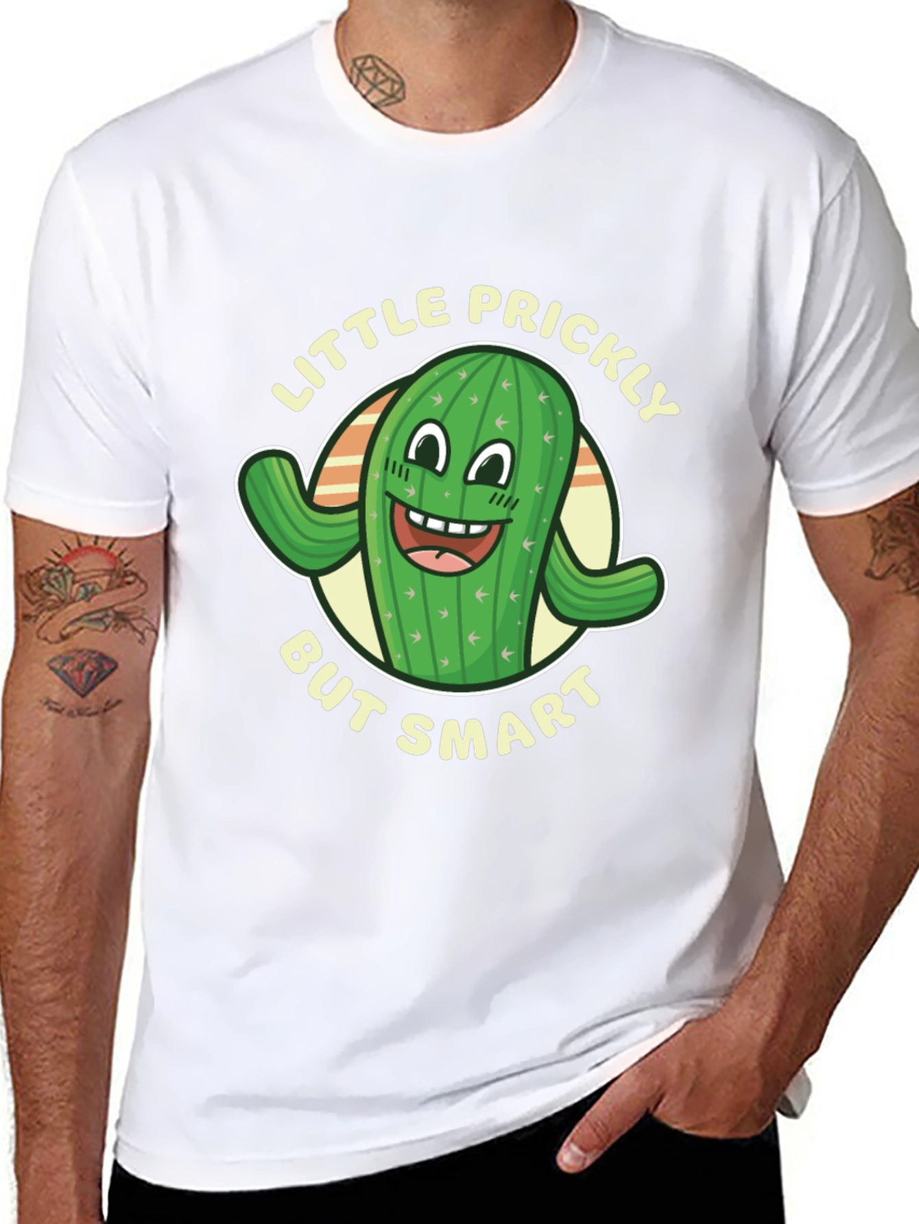 Little Prickly But Smart Cactus T-Shirt