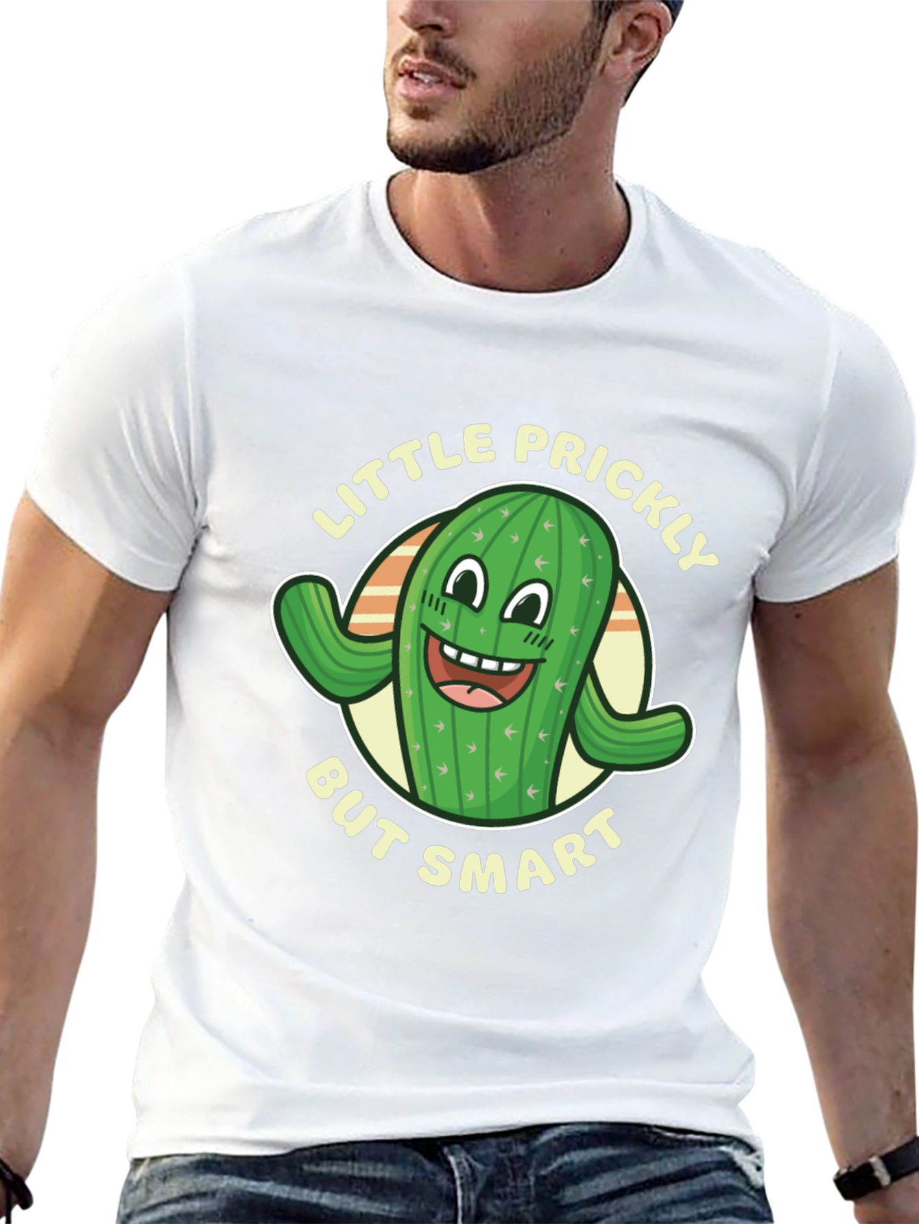 Little Prickly But Smart Cactus T-Shirt