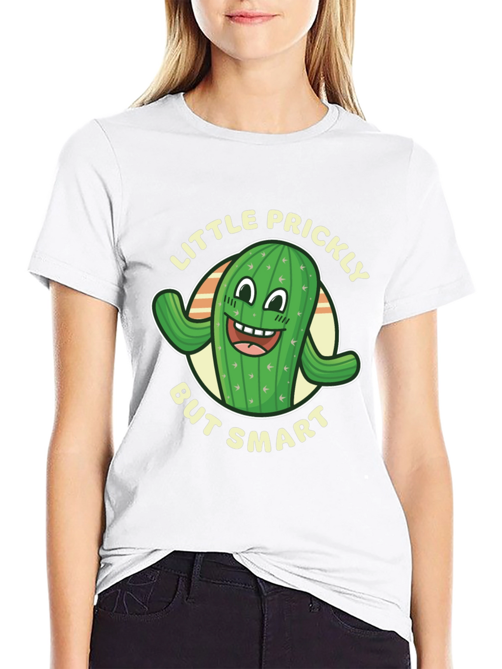 Little Prickly But Smart Cactus T-Shirt