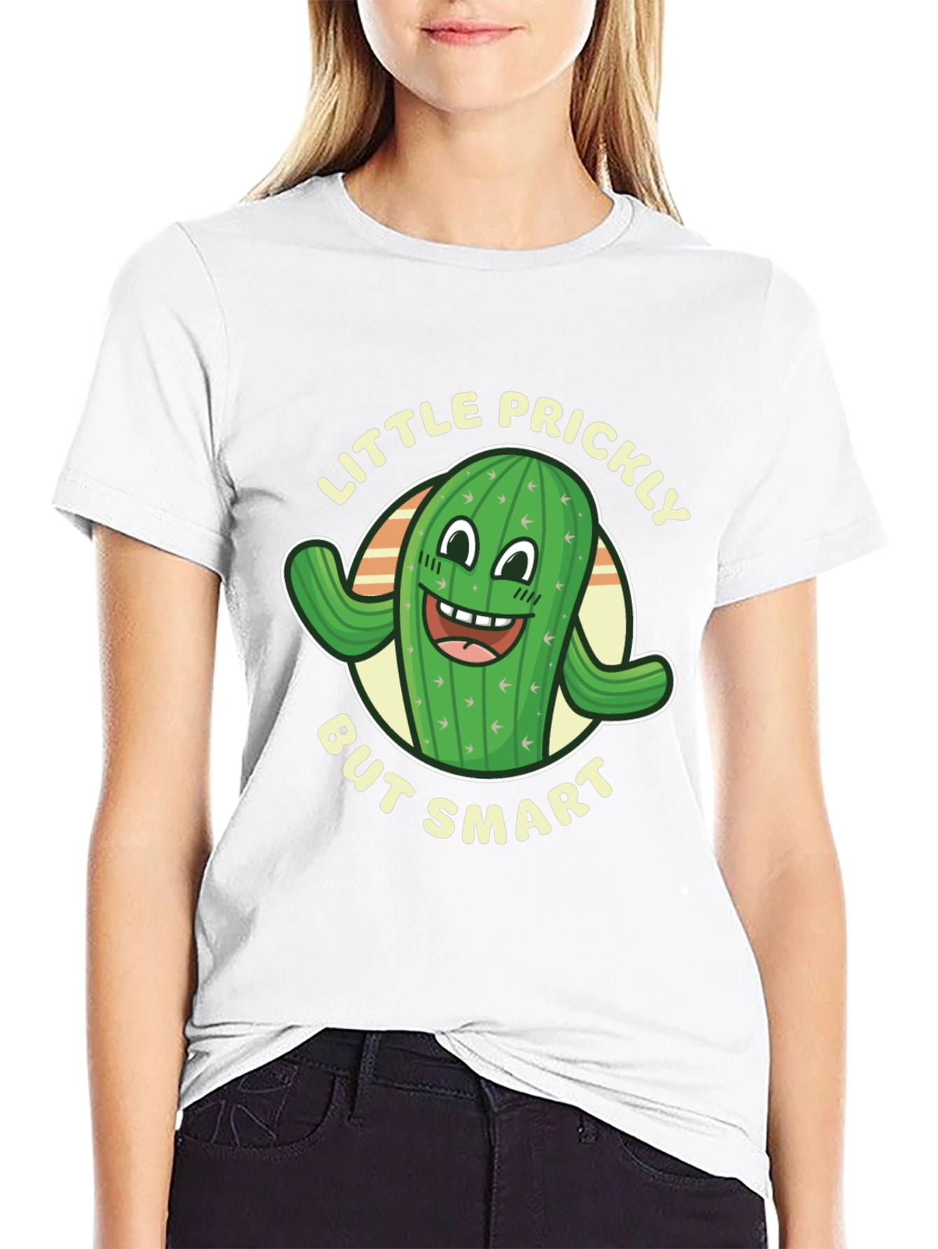 Little Prickly But Smart Cactus T-Shirt