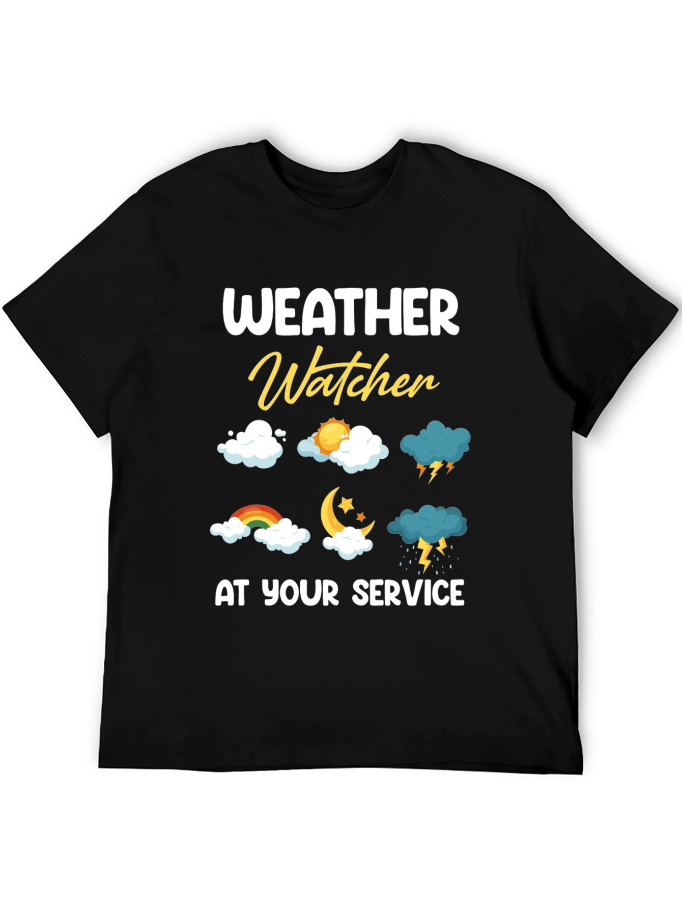 Weather Watcher T-Shirt - Weather Pattern Tee