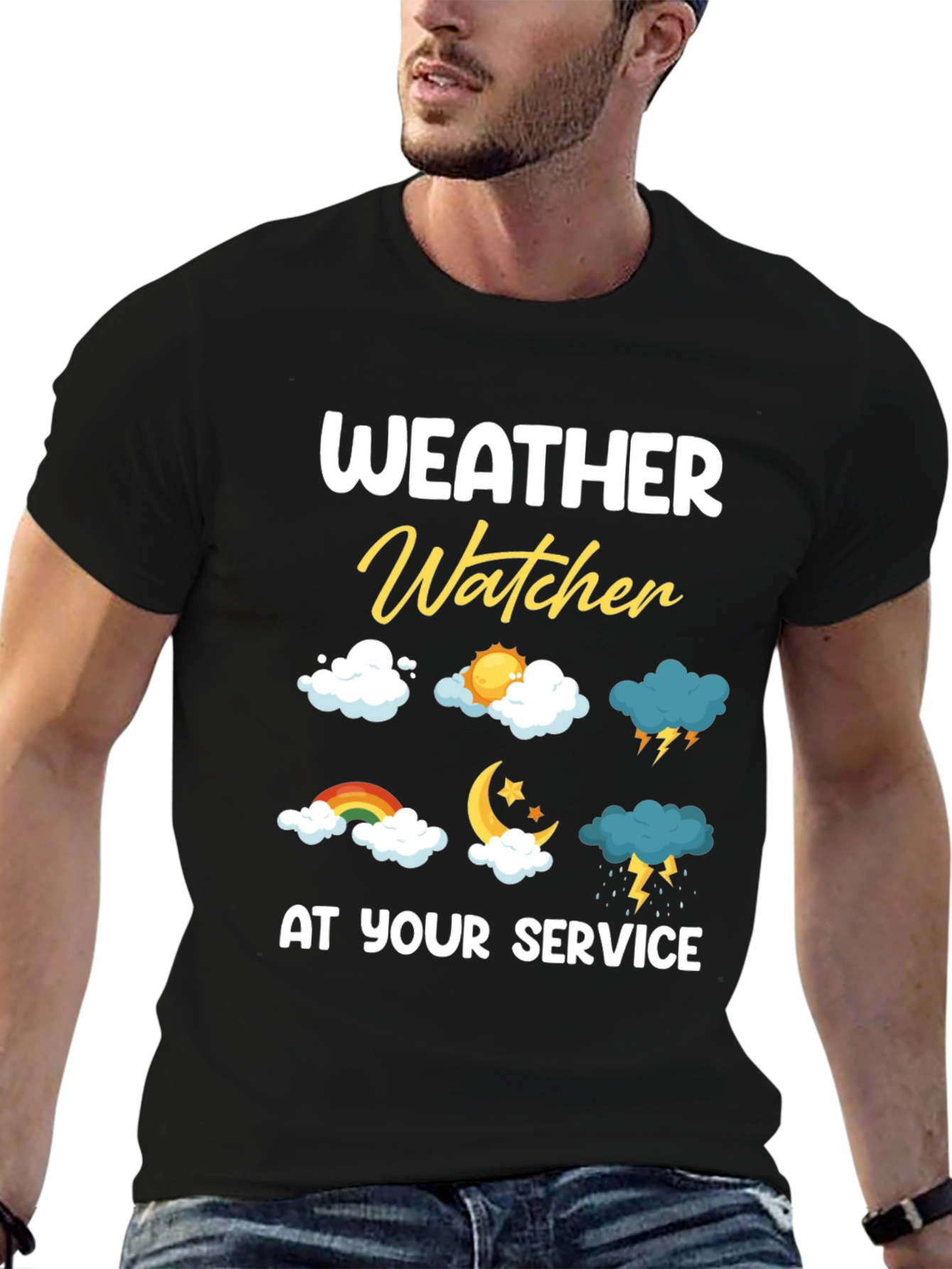 Weather Watcher T-Shirt - Weather Pattern Tee
