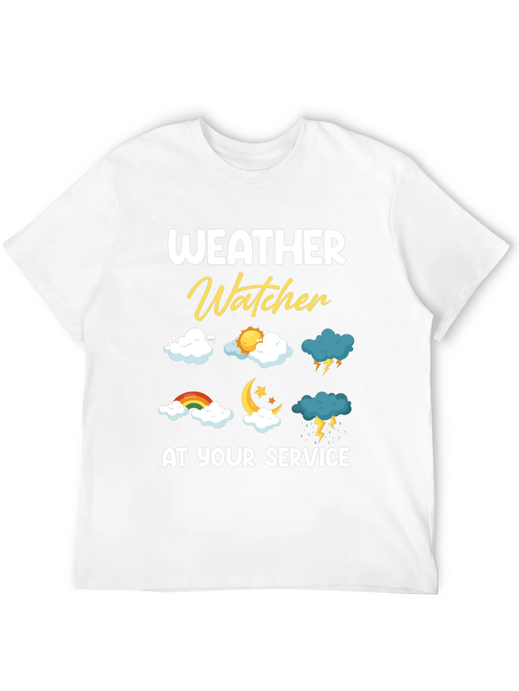 Weather Watcher T-Shirt - Weather Pattern Tee