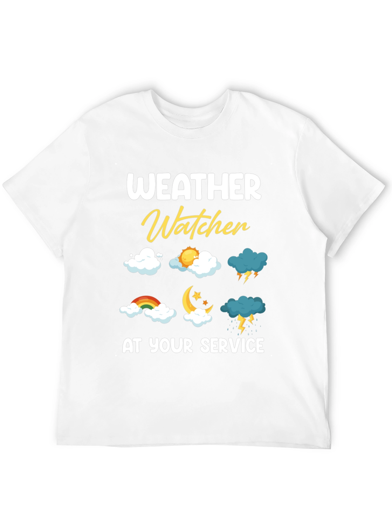 Weather Watcher T-Shirt - Weather Pattern Tee