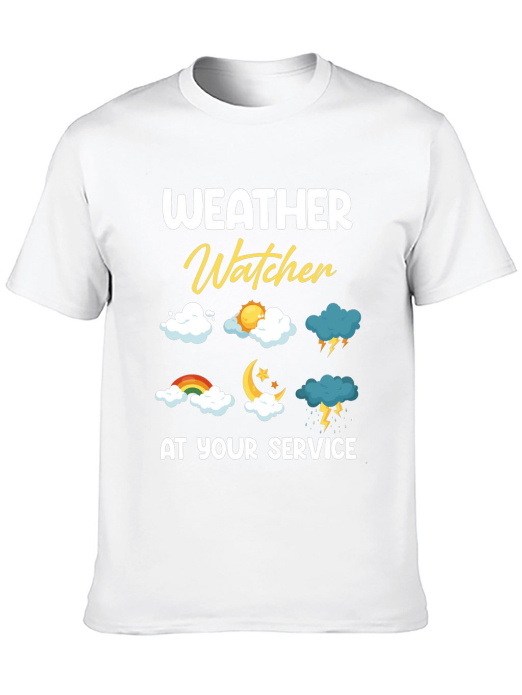 Weather Watcher T-Shirt - Weather Pattern Tee