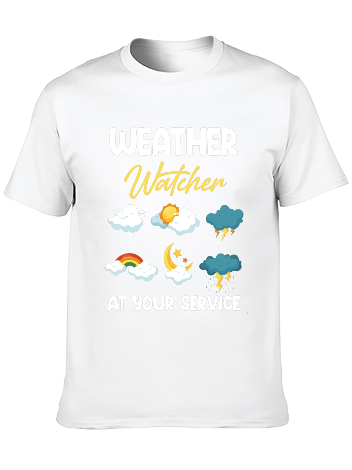 Weather Watcher T-Shirt - Weather Pattern Tee
