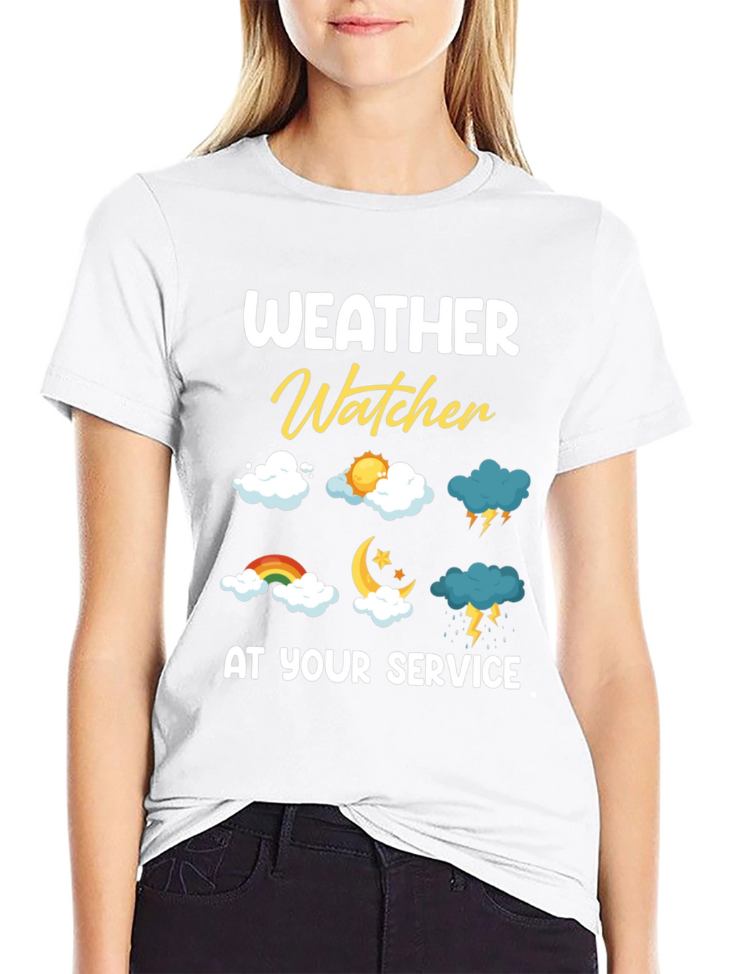 Weather Watcher T-Shirt - Weather Pattern Tee