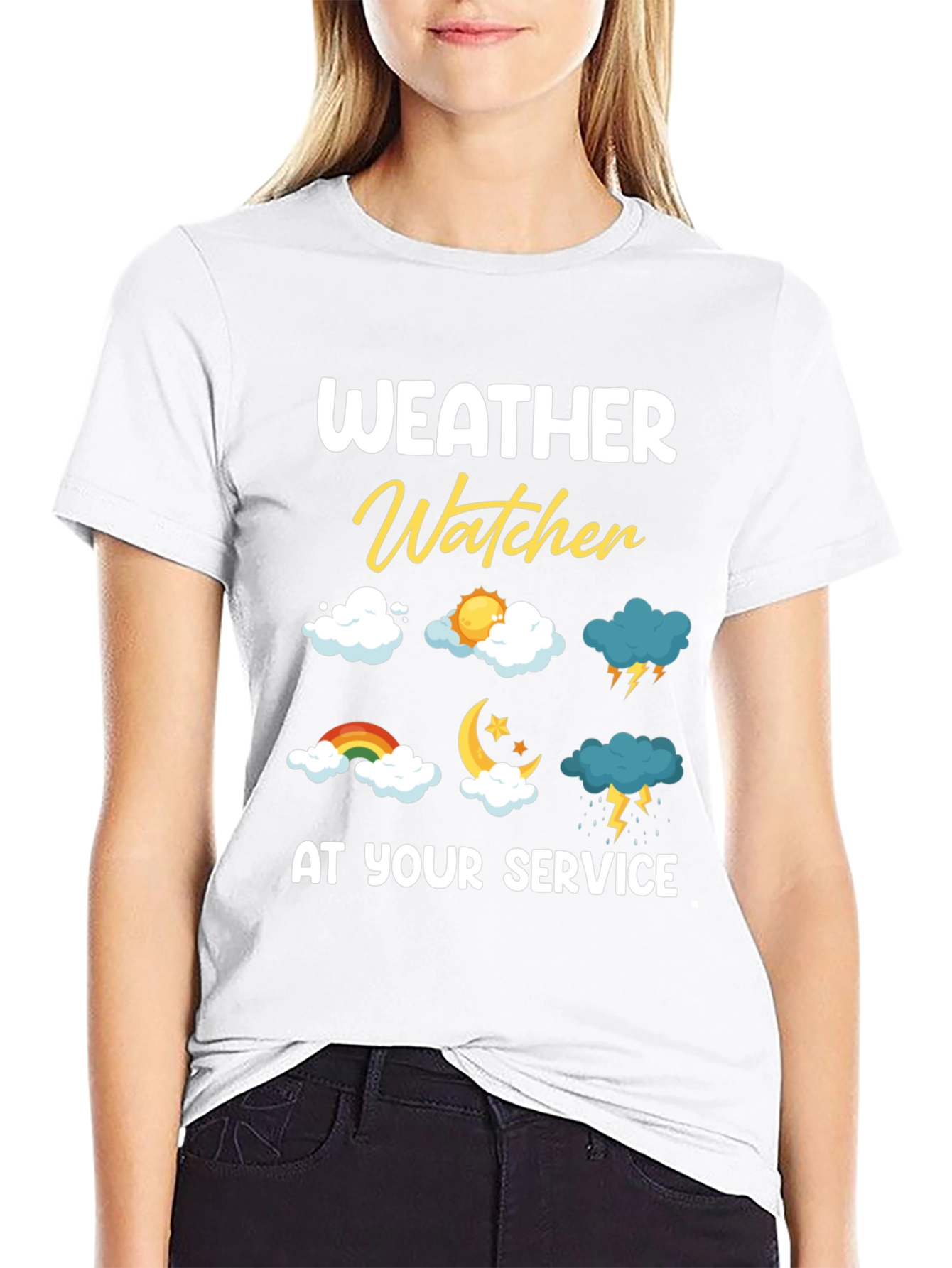 Weather Watcher T-Shirt - Weather Pattern Tee