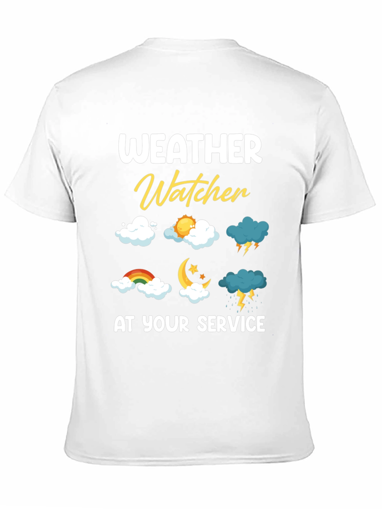 Weather Watcher T-Shirt - Weather Pattern Tee