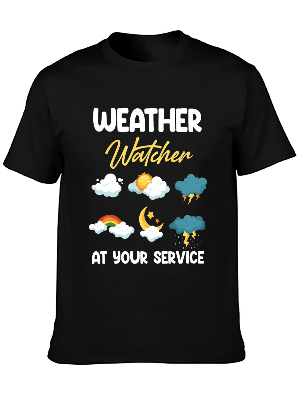 Weather Watcher T-Shirt - Weather Pattern Tee