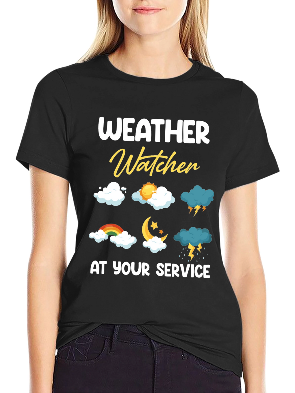 Weather Watcher T-Shirt - Weather Pattern Tee
