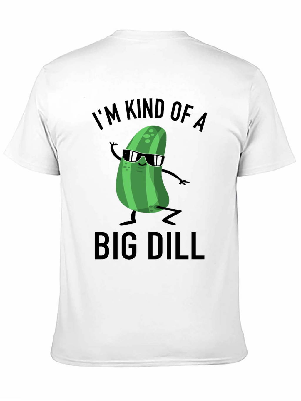 Funny Pickle Big Dill Graphic T-Shirt