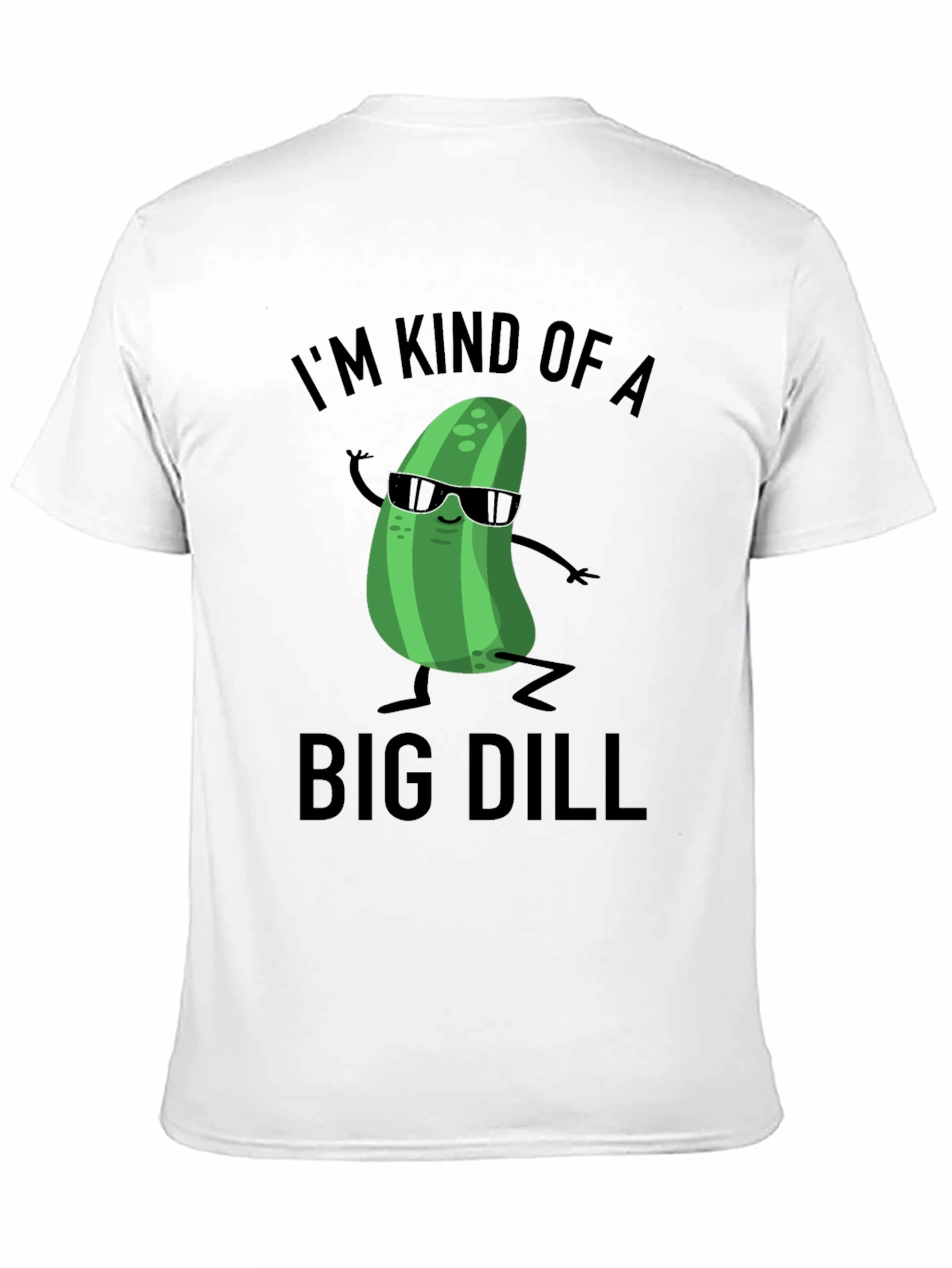 Funny Pickle Big Dill Graphic T-Shirt
