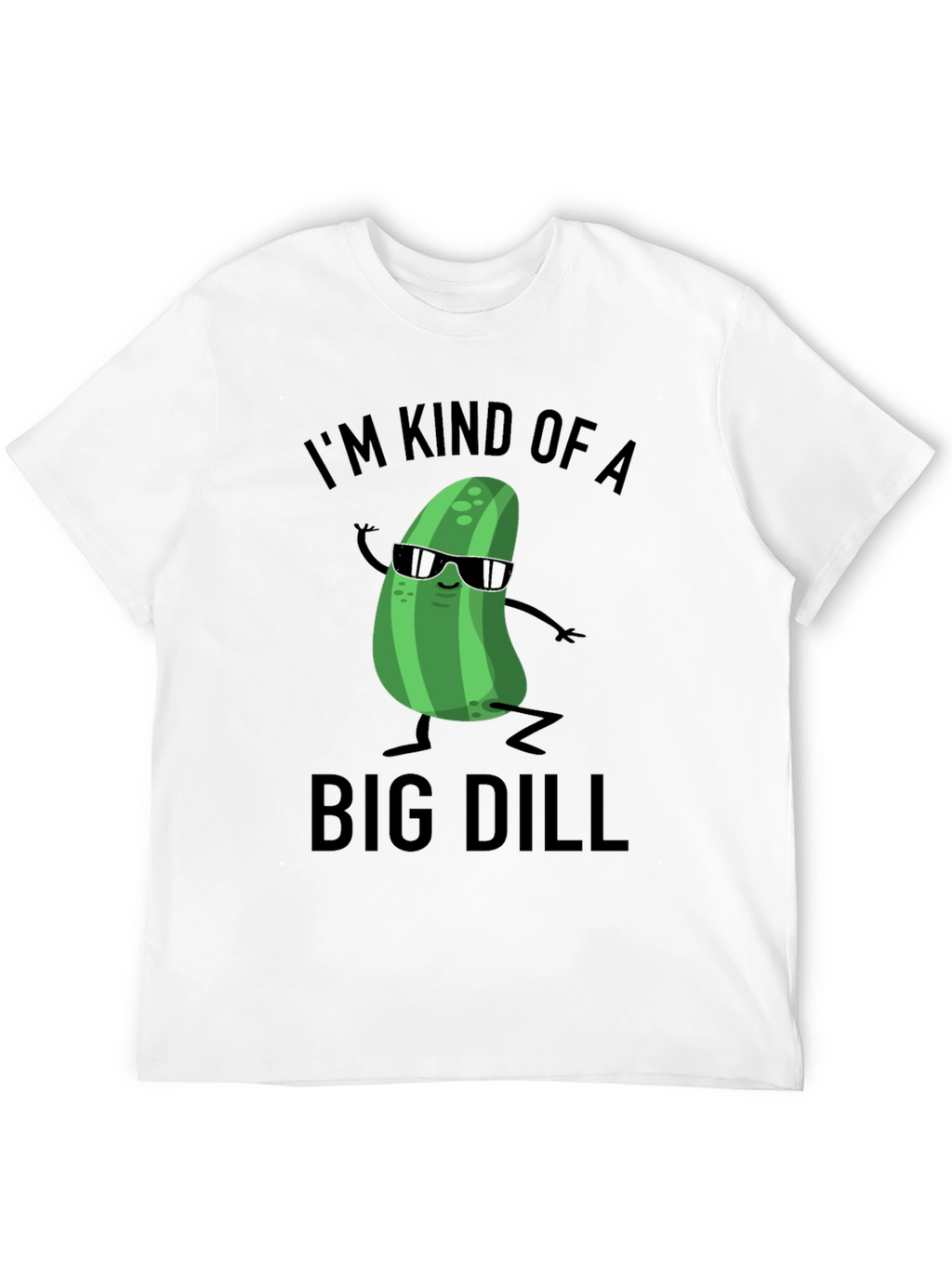 Funny Pickle Big Dill Graphic T-Shirt