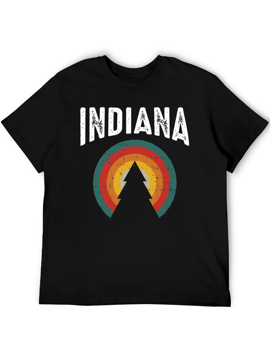 Indiana Graphic Tee - Retro State Pride T-Shirt