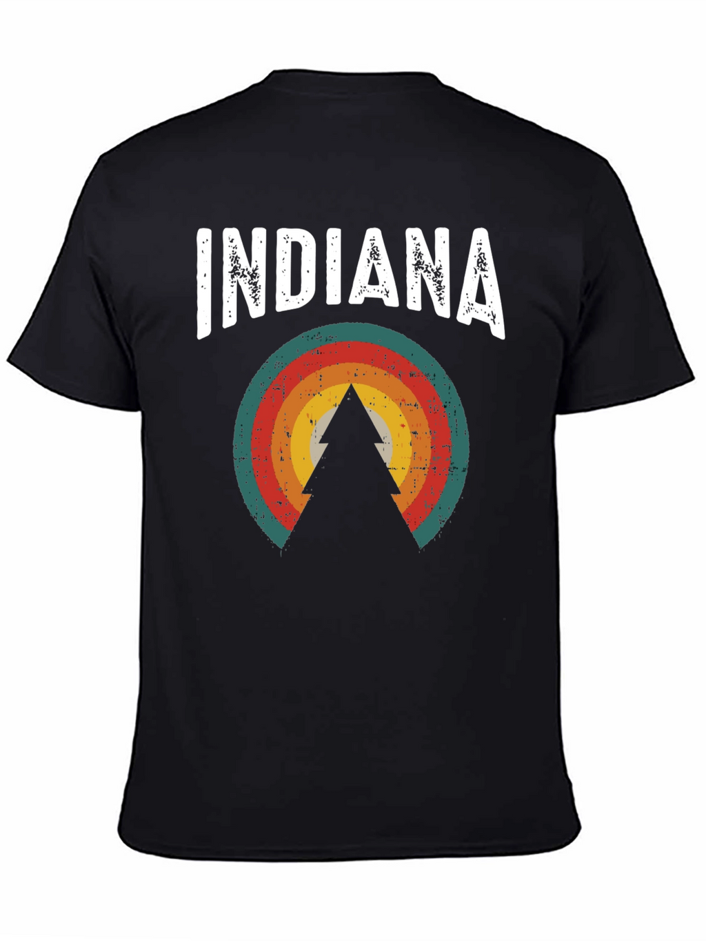Indiana Graphic Tee - Retro State Pride T-Shirt
