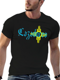 Cazadores Black T-Shirt with Graphic Print
