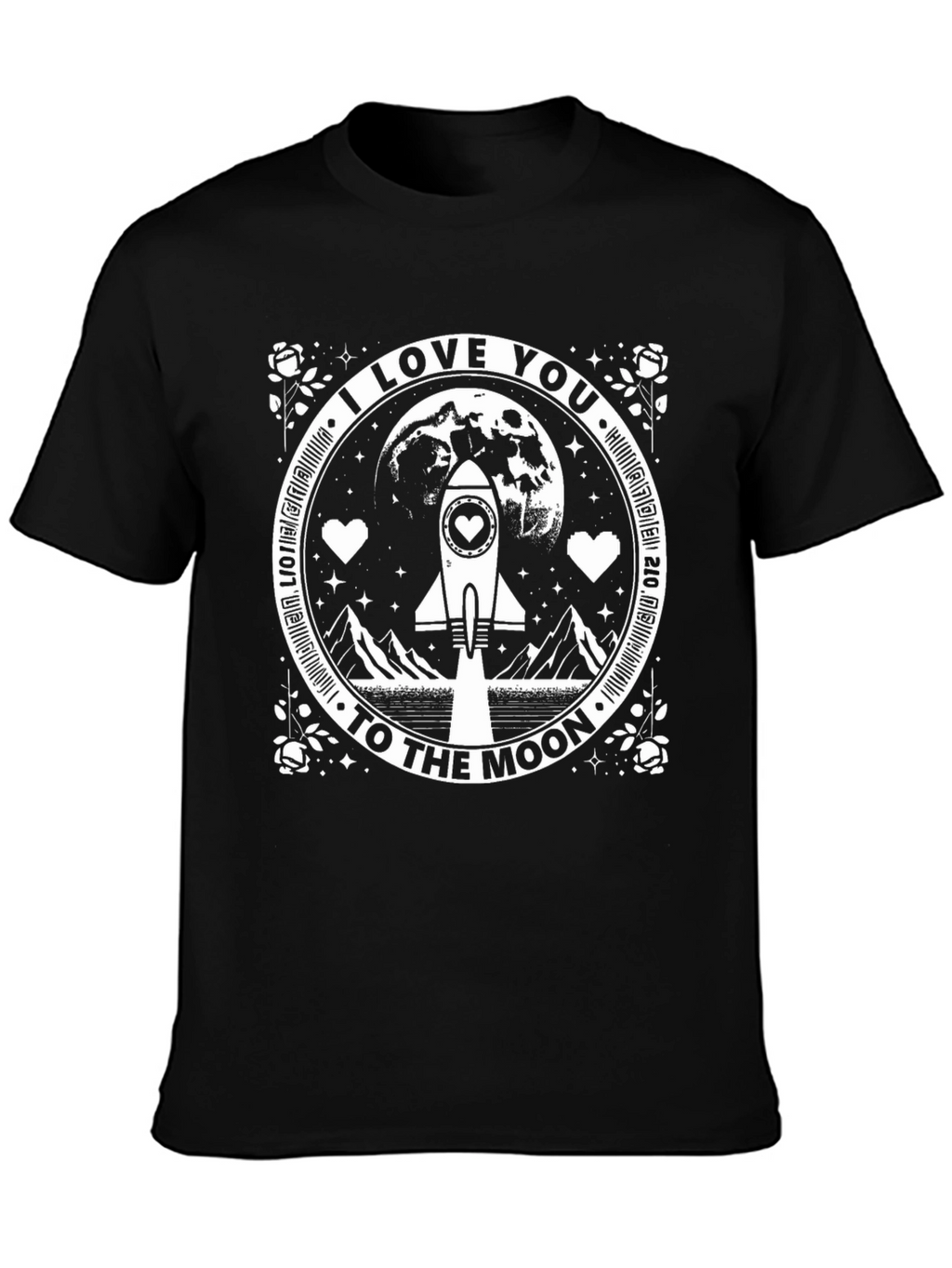 I Love You To The Moon Graphic Tee