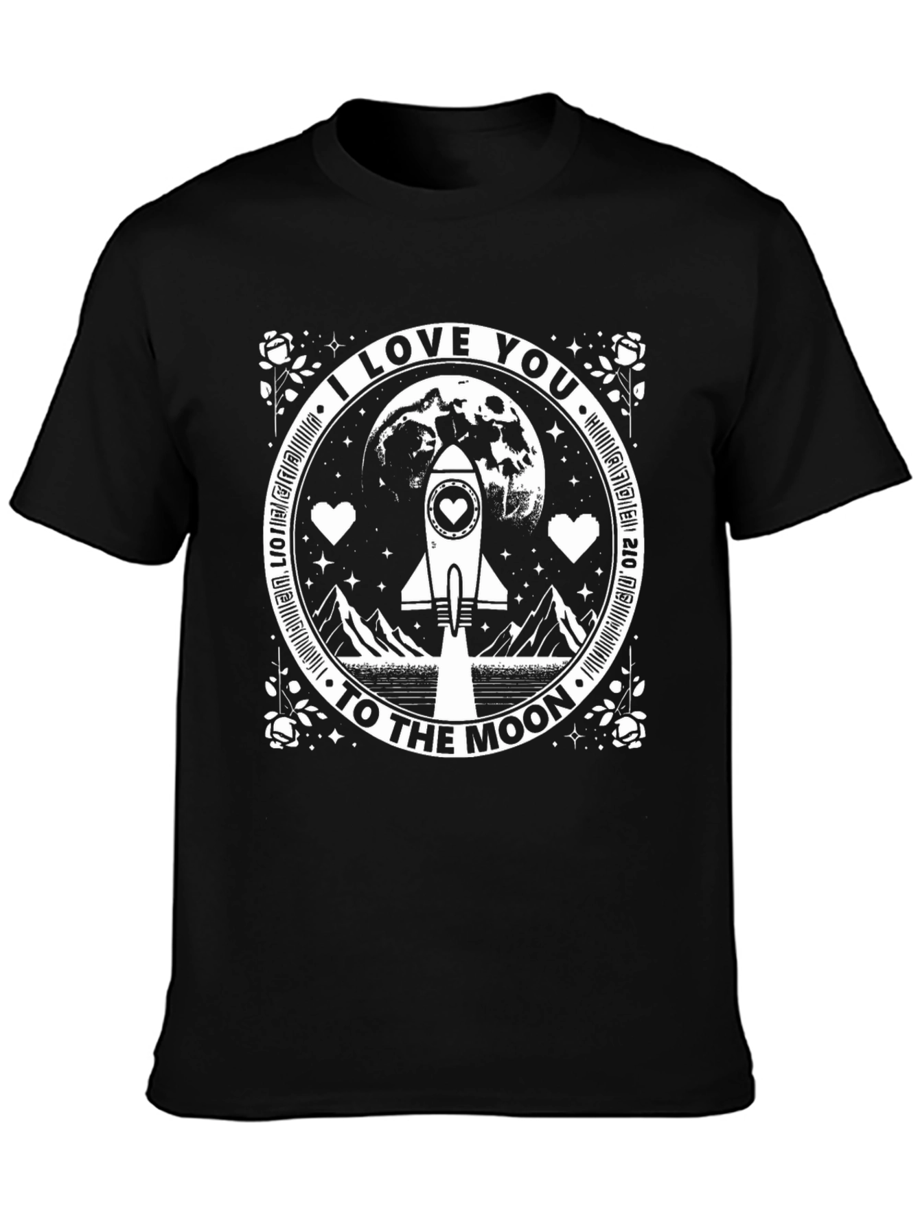 I Love You To The Moon Graphic Tee