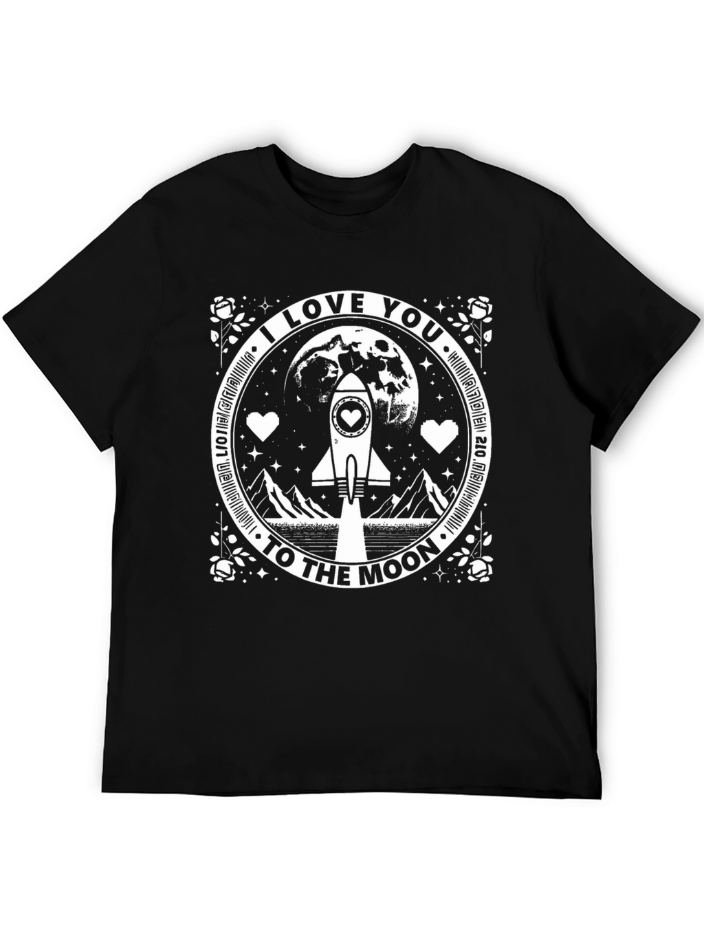 I Love You To The Moon Graphic Tee