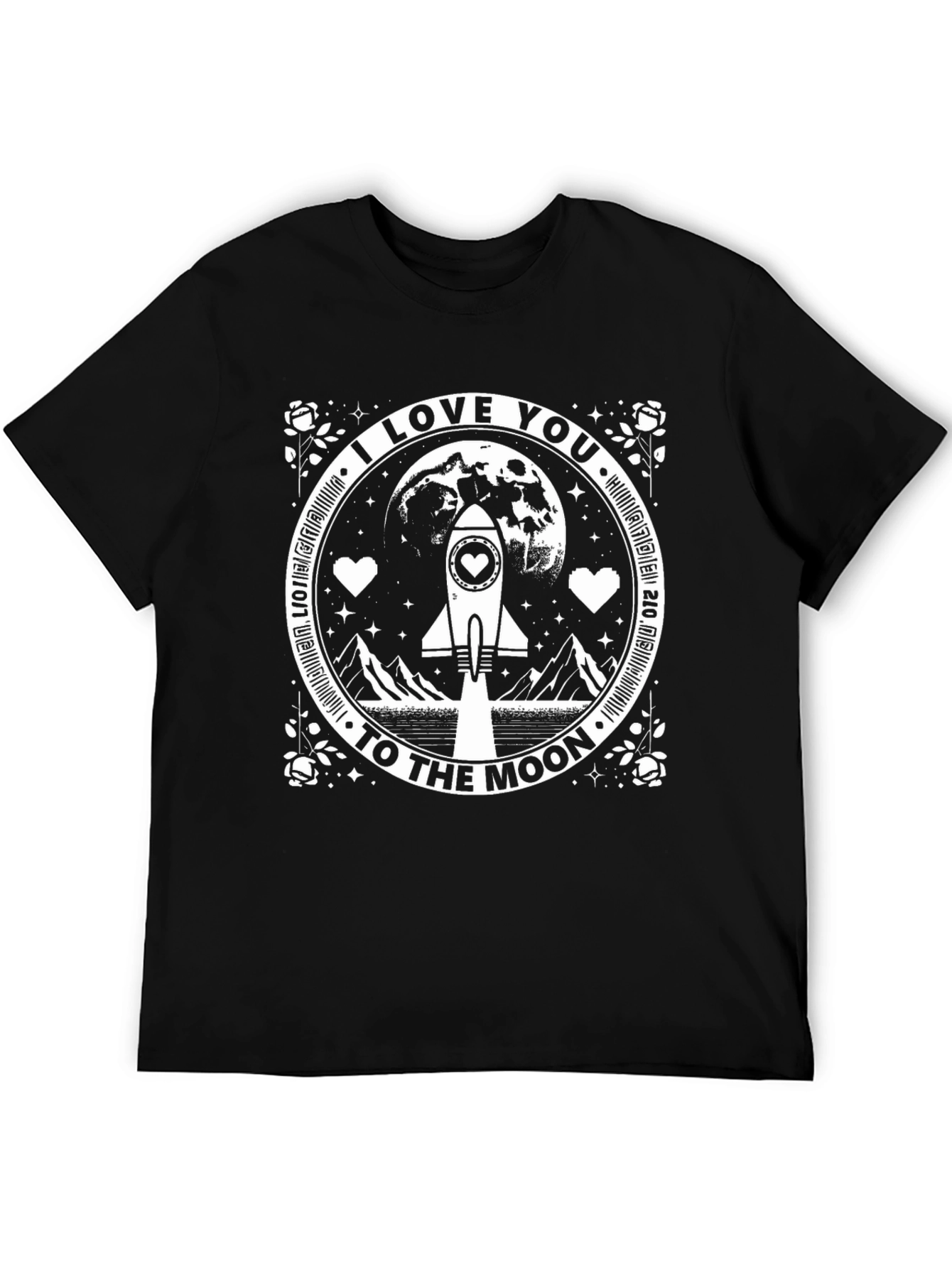 I Love You To The Moon Graphic Tee