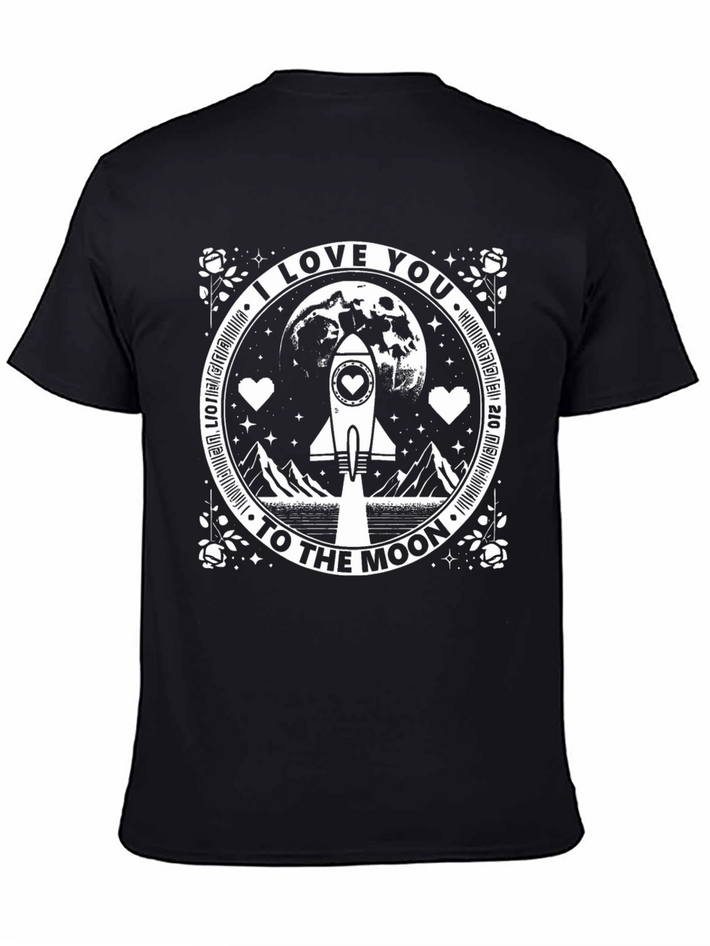I Love You To The Moon Graphic Tee