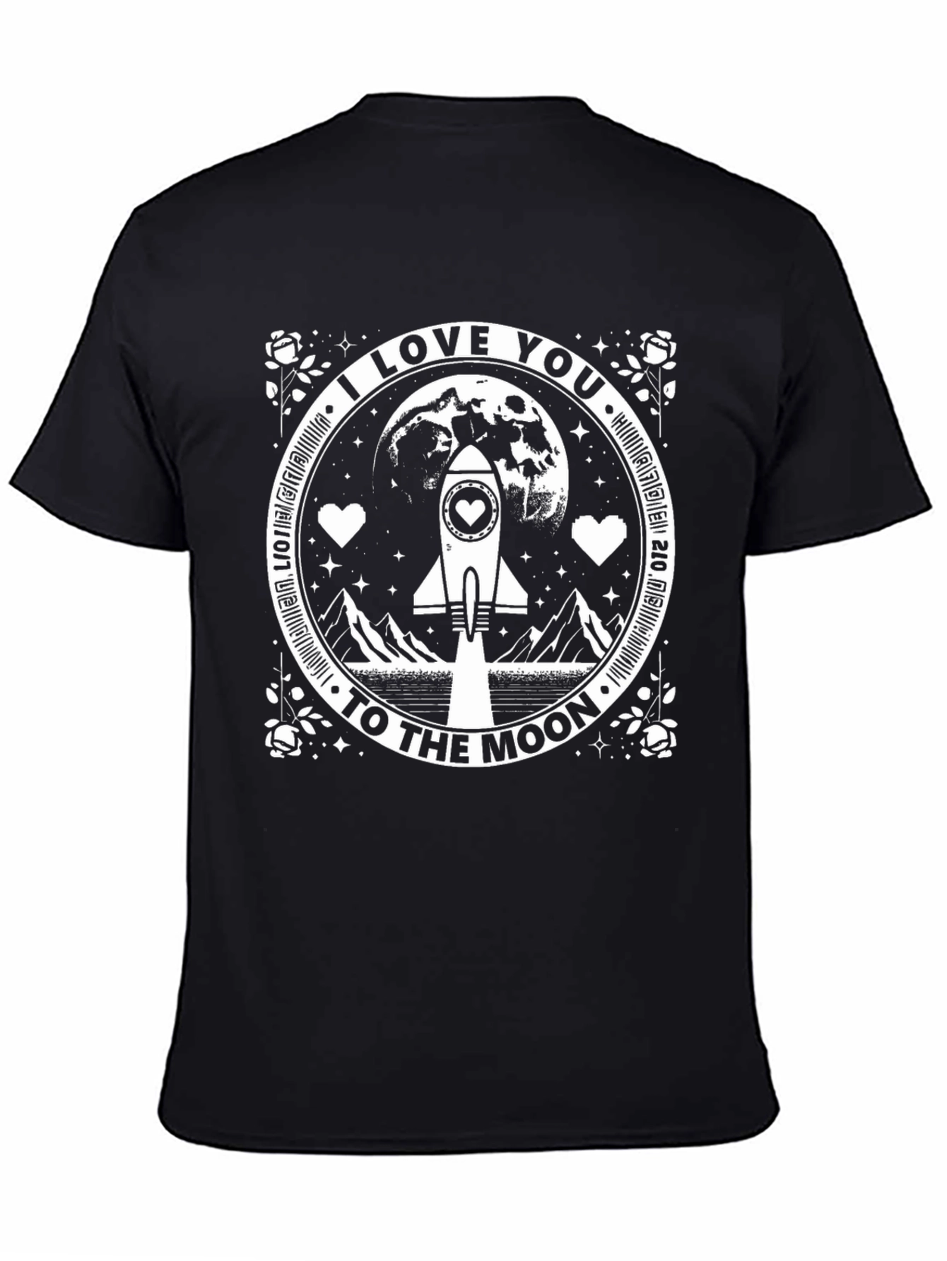 I Love You To The Moon Graphic Tee