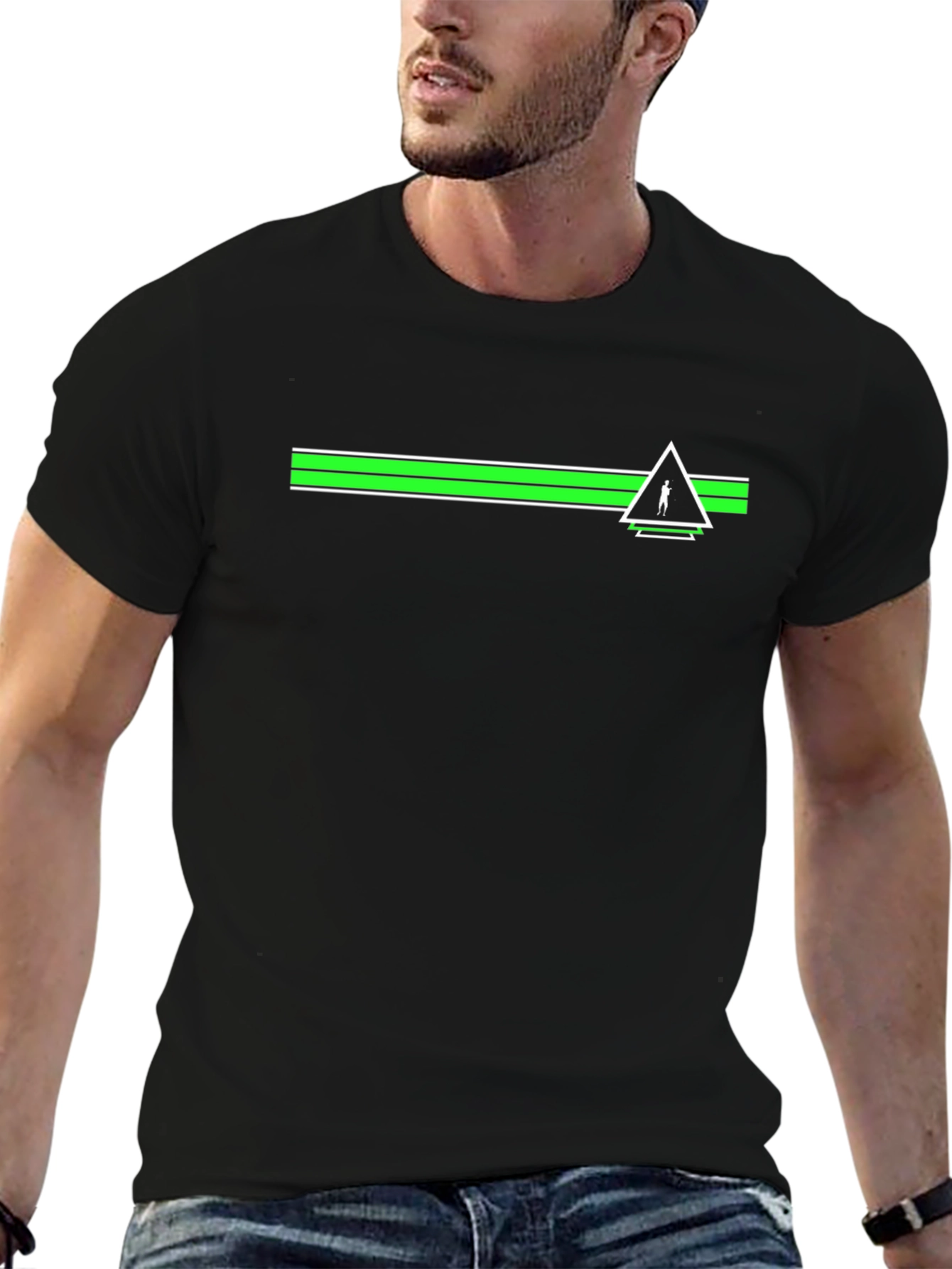 Geometric Graphic T-Shirt - Modern Design