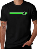 Geometric Graphic T-Shirt - Modern Design