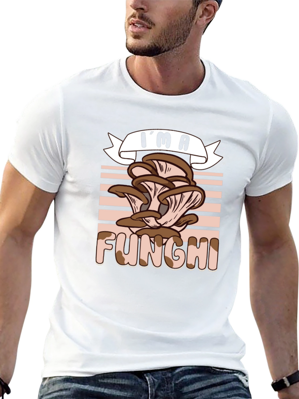 Im A Funghi T-Shirt - Mushroom Lover Tee