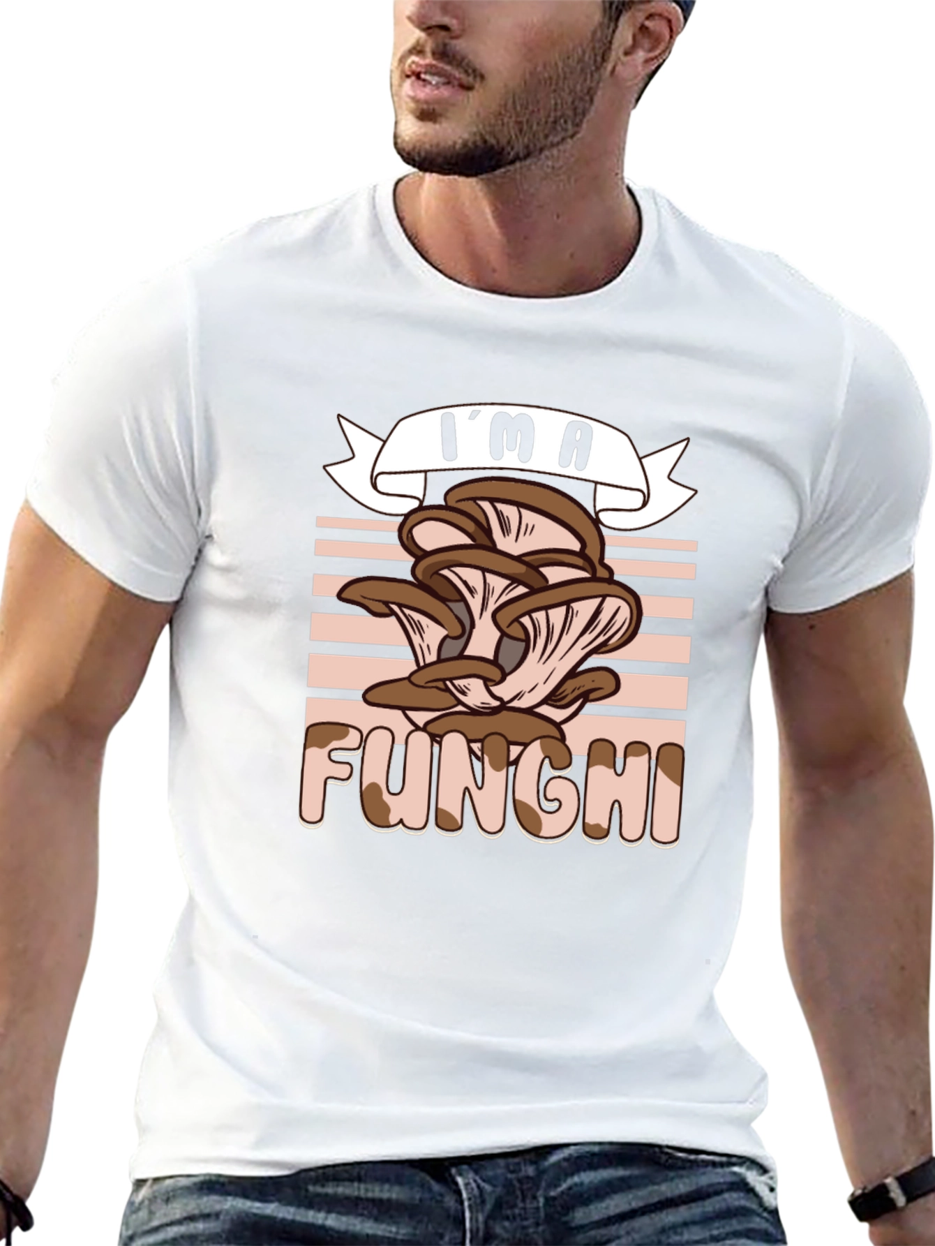 Im A Funghi T-Shirt - Mushroom Lover Tee