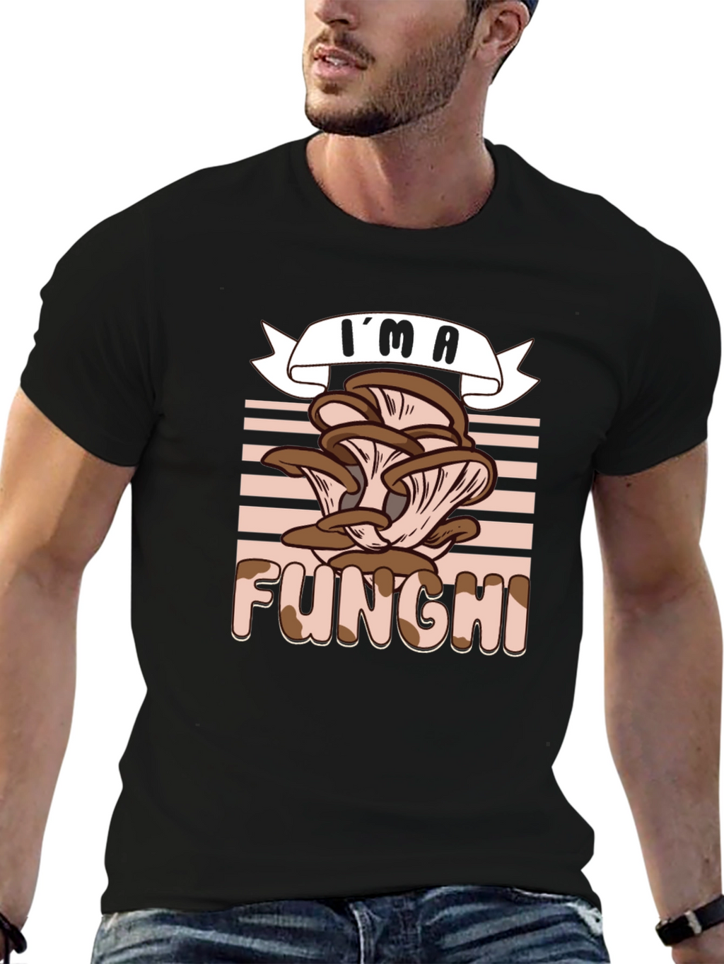 Im A Funghi T-Shirt - Mushroom Lover Tee