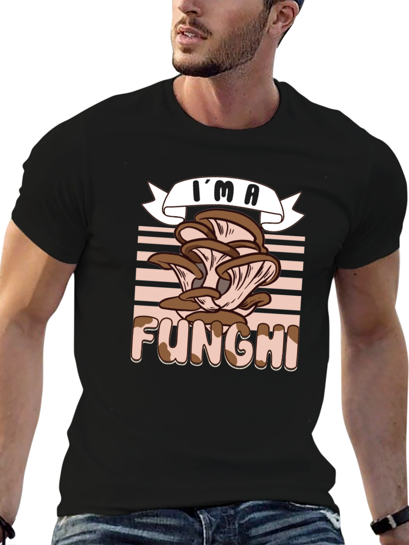 Im A Funghi T-Shirt - Mushroom Lover Tee