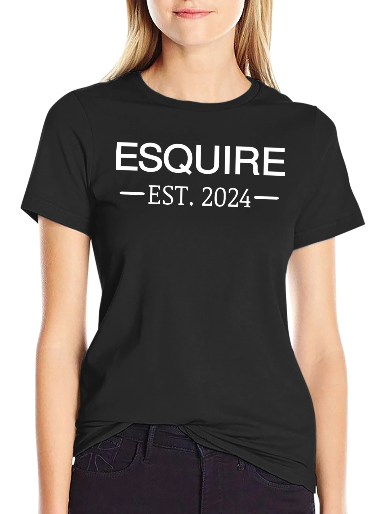 Esquire Est. 2024 Black T-Shirt
