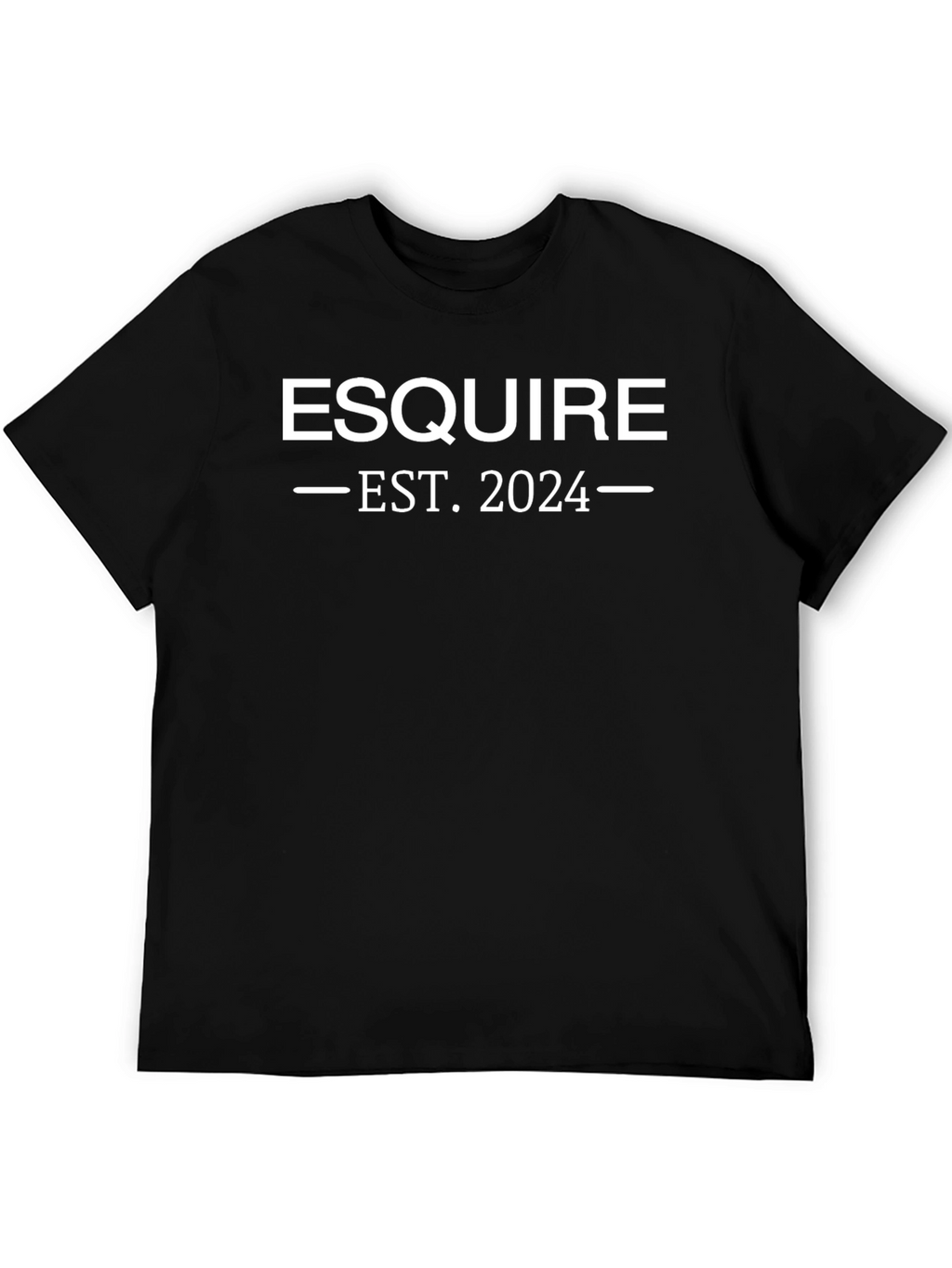 Esquire Est. 2024 Black T-Shirt