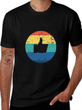 Retro Thumbs Up Graphic T-Shirt