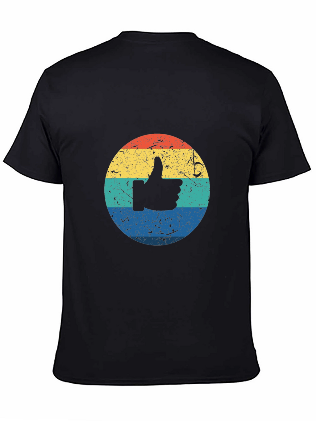 Retro Thumbs Up Graphic T-Shirt