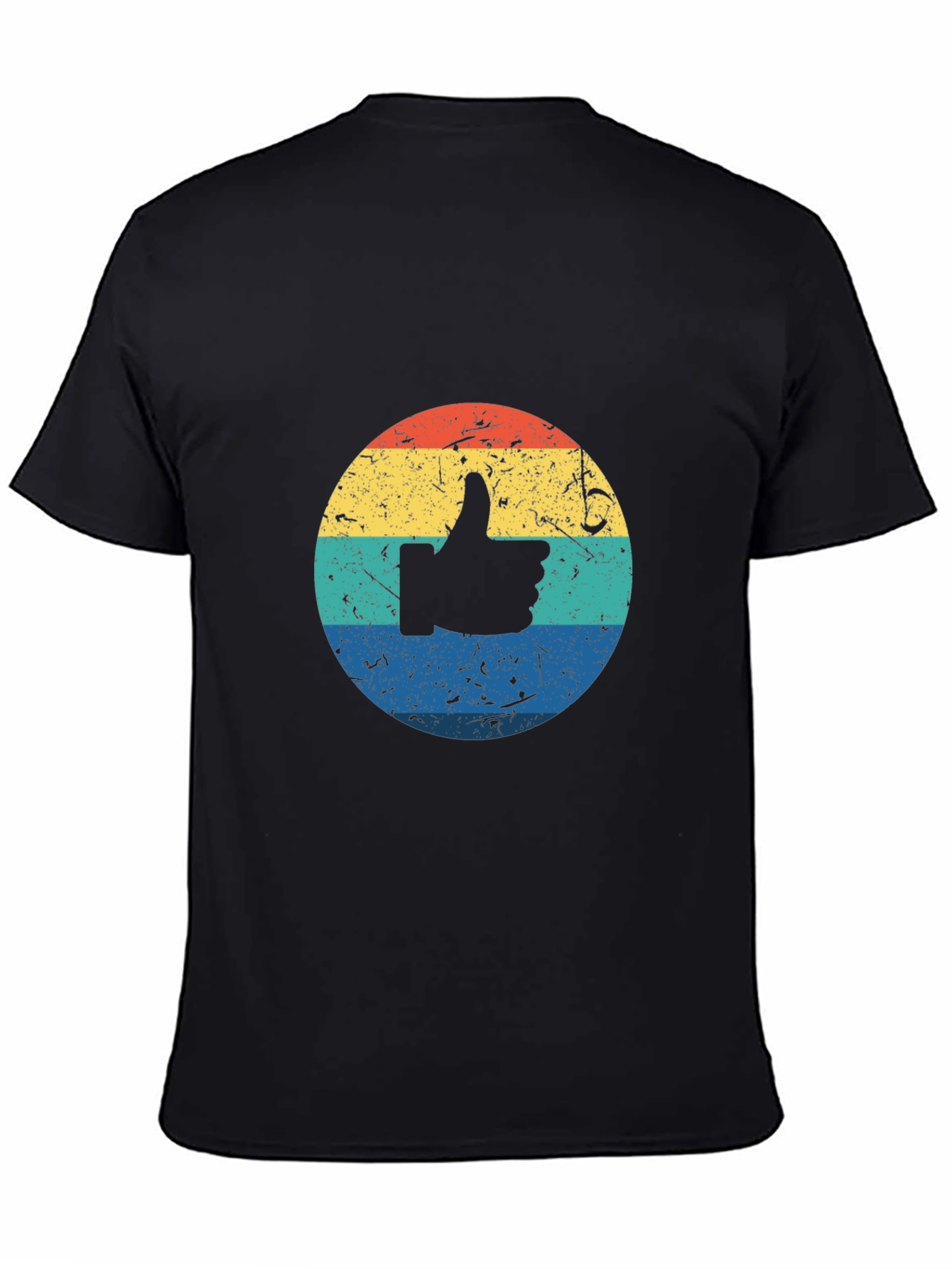 Retro Thumbs Up Graphic T-Shirt