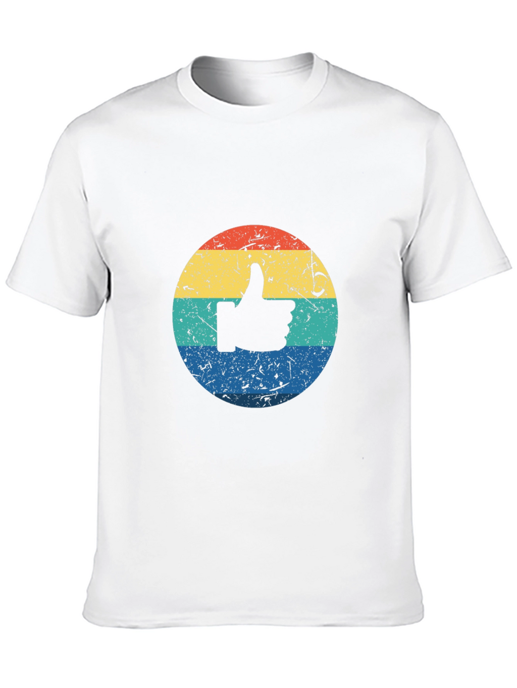 Retro Thumbs Up Graphic T-Shirt