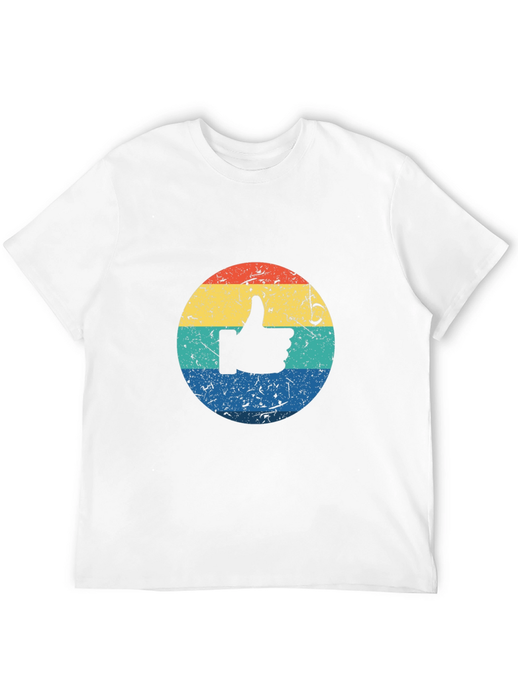 Retro Thumbs Up Graphic T-Shirt