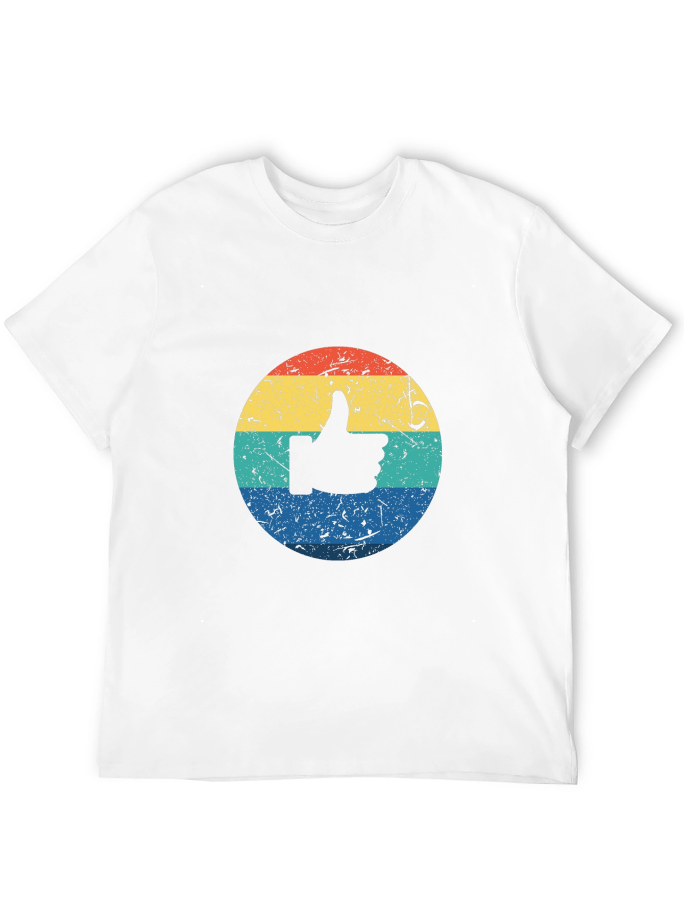 Retro Thumbs Up Graphic T-Shirt