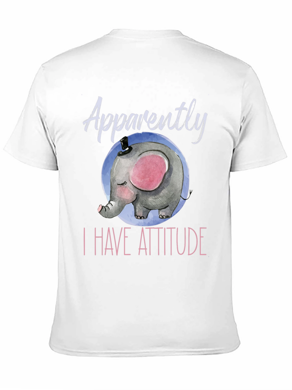 Elephant Attitude T-Shirt - Cute & Comfy