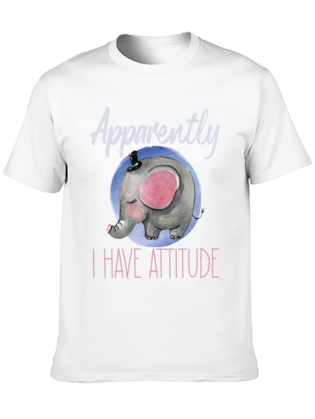 Elephant Attitude T-Shirt - Cute & Comfy