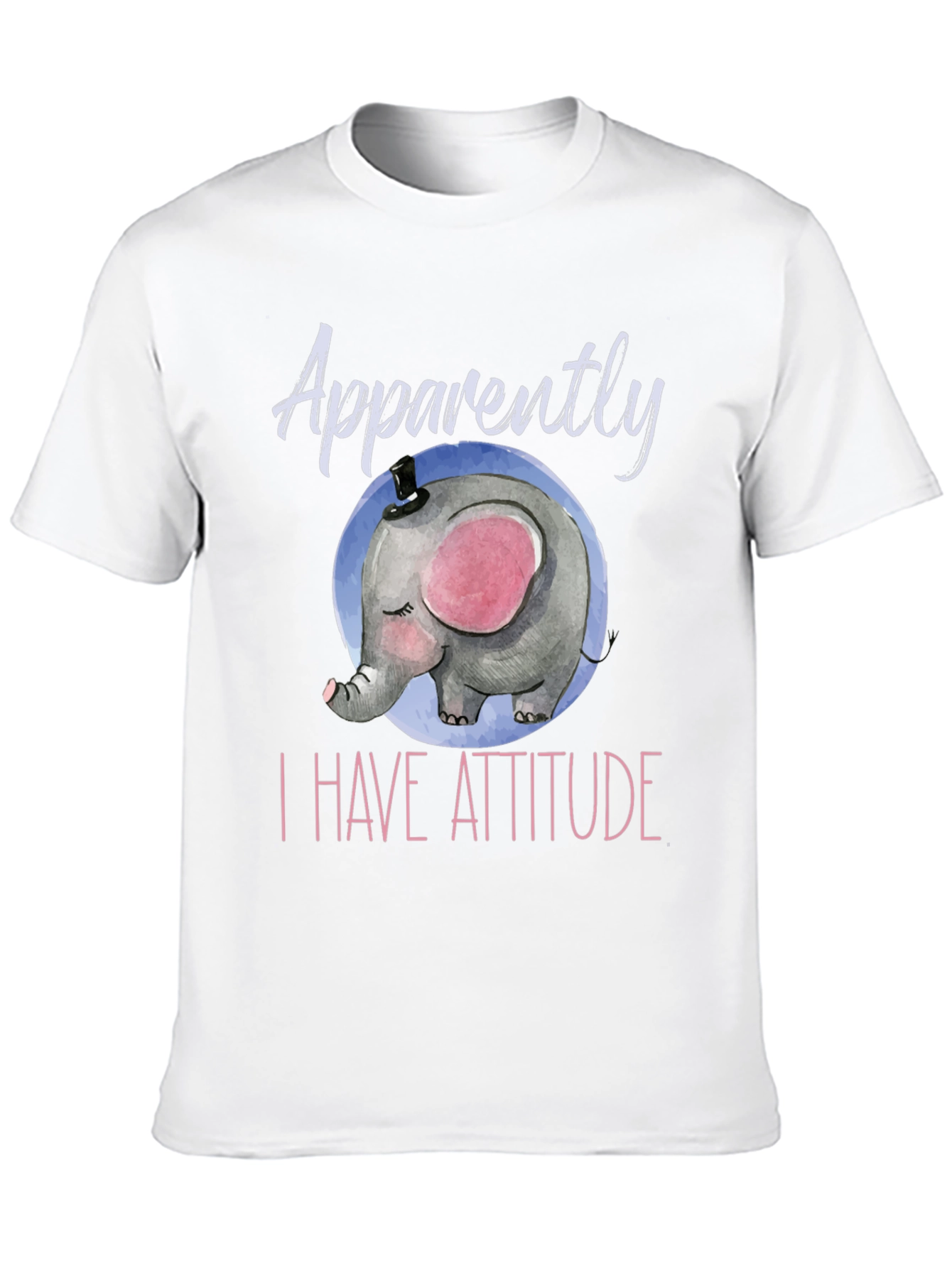 Elephant Attitude T-Shirt - Cute & Comfy