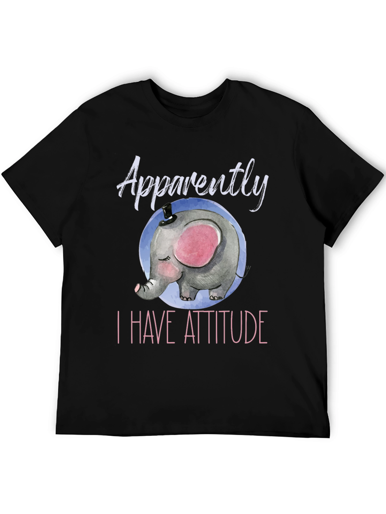 Elephant Attitude T-Shirt - Cute & Comfy