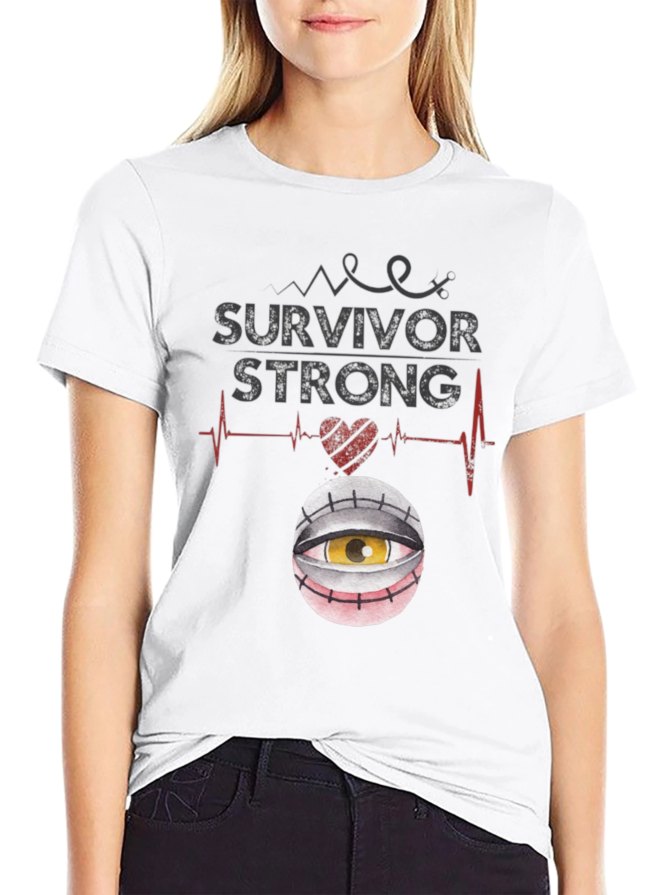 Survivor Strong Graphic T-Shirt