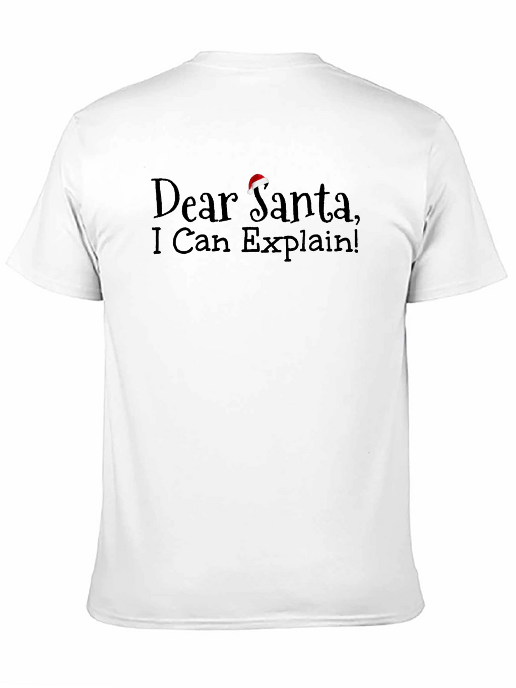 Dear Santa I Can Explain! Novelty Holiday T-Shirt