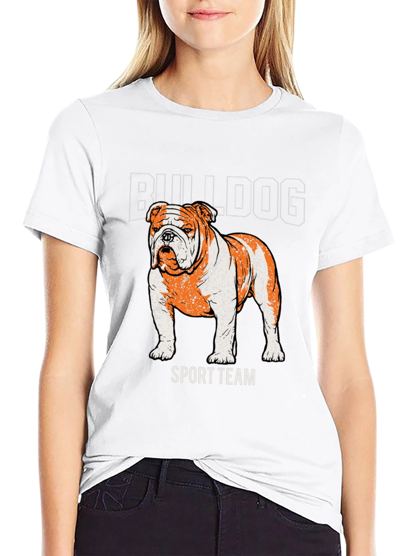 Bulldog Sport Team T-Shirt – Vintage Dog Lover Graphic Tee